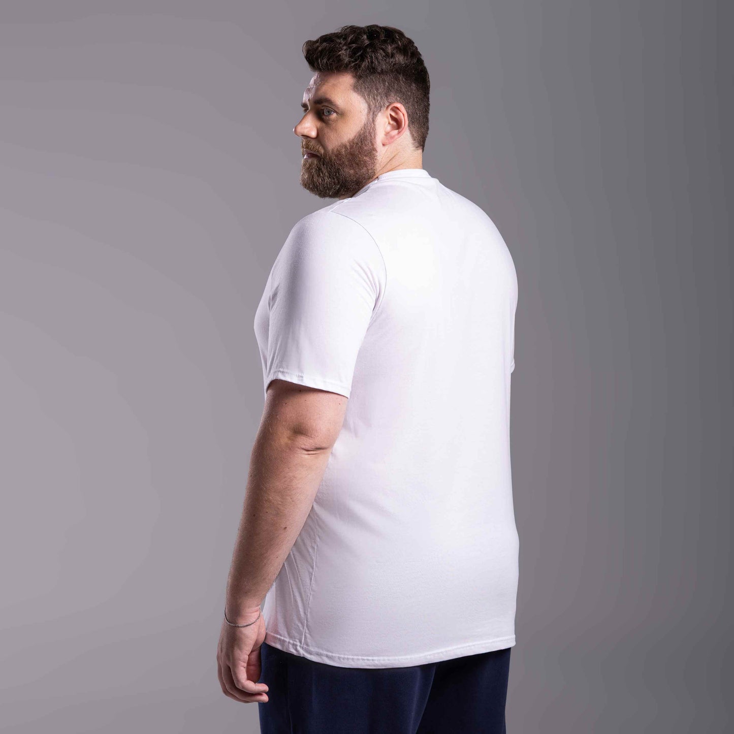 Tech T-Shirt Anti Odor Plus Masculina - Branco