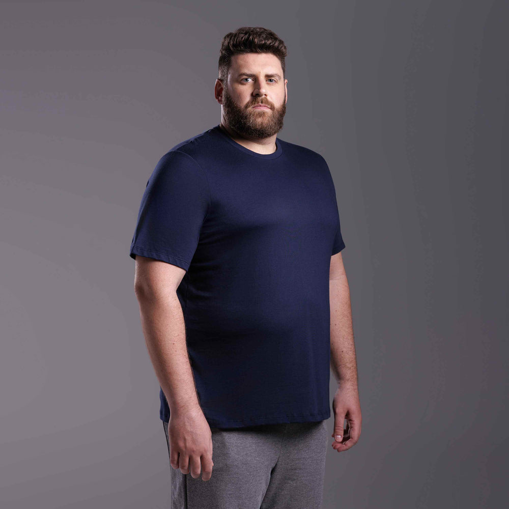 Tech T-Shirt Anti Odor Plus Masculina - Azul Marinho