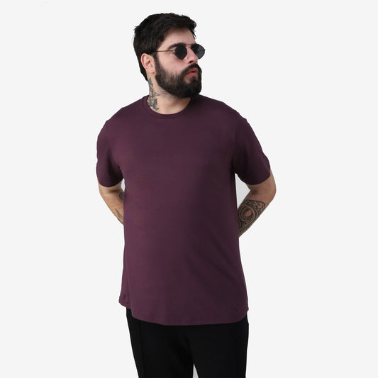 Tech T-Shirt Anti Odor Plus Masculina - Roxo Ameixa