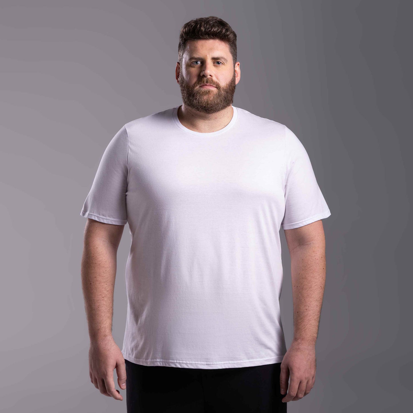 Tech T-shirt Impermeável Plus Masculina - Branco