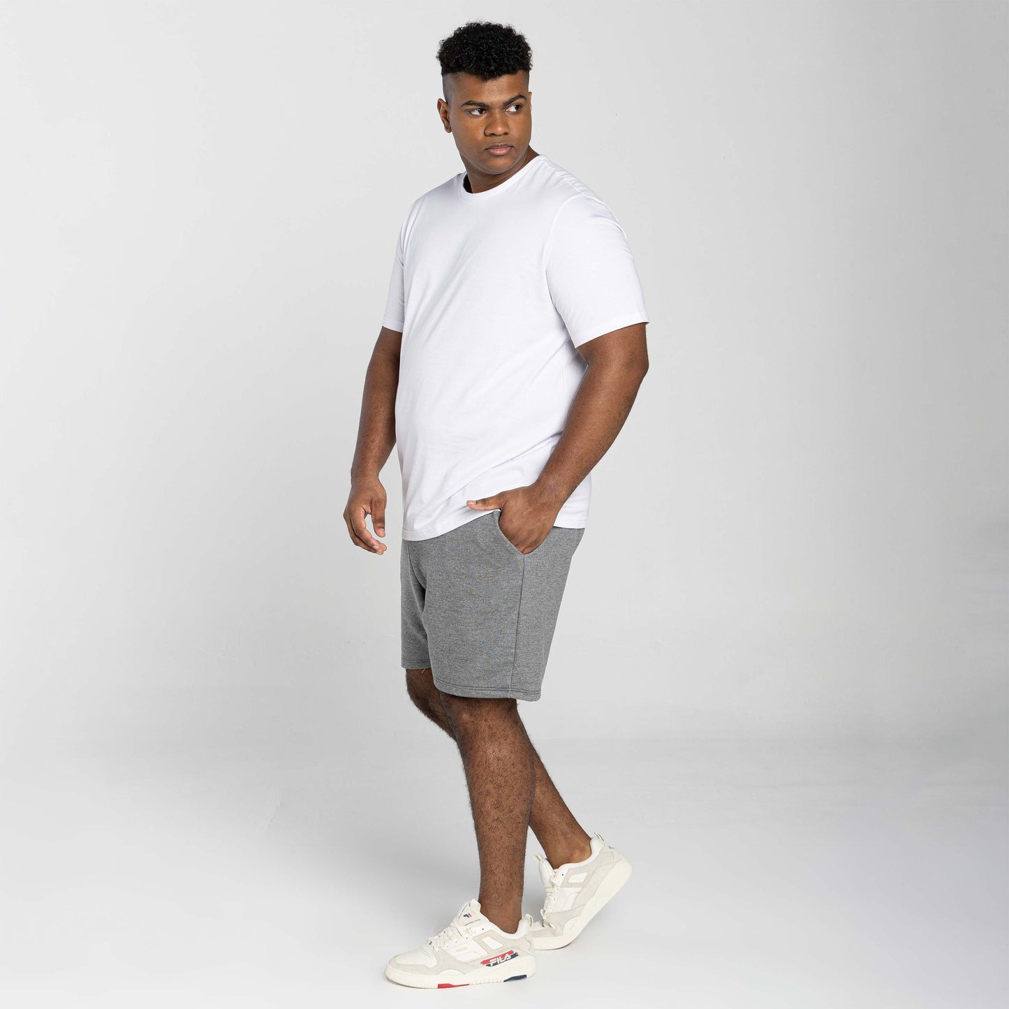 Tech T-shirt Impermeável Plus Masculina - Branco
