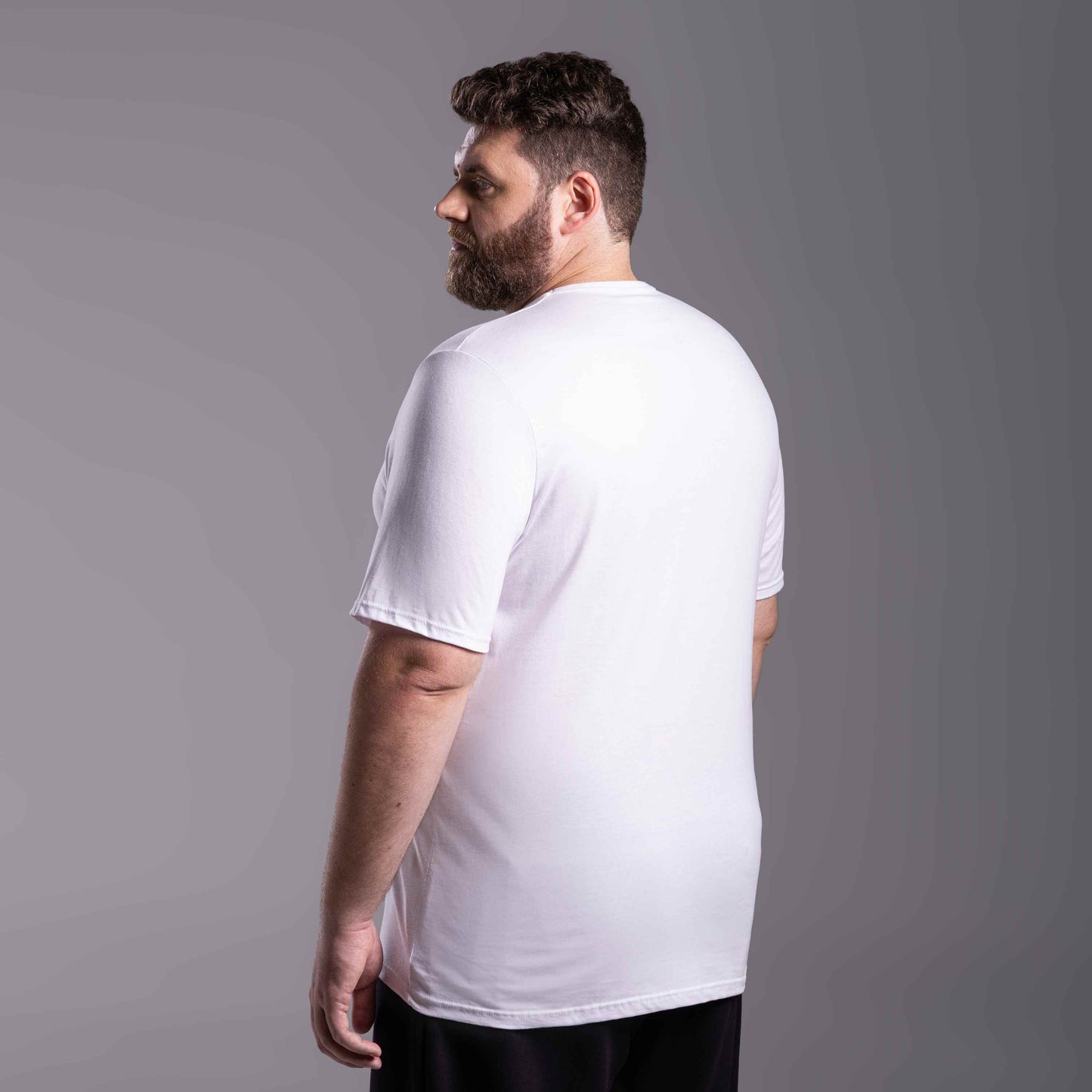 Tech T-shirt Impermeável Plus Masculina - Branco
