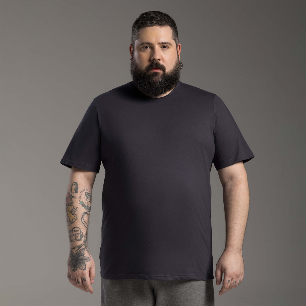 Tech T-shirt NoLiquid Plus Masculina - Grafite