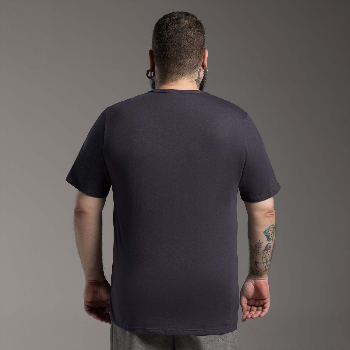 Tech T-shirt NoLiquid Plus Masculina - Grafite