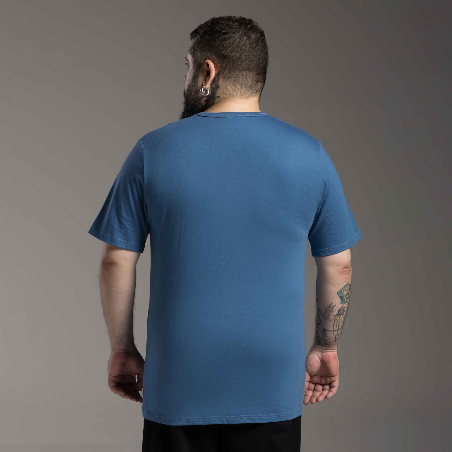 Tech T-shirt Impermeável Plus Masculina - Azul Ártico