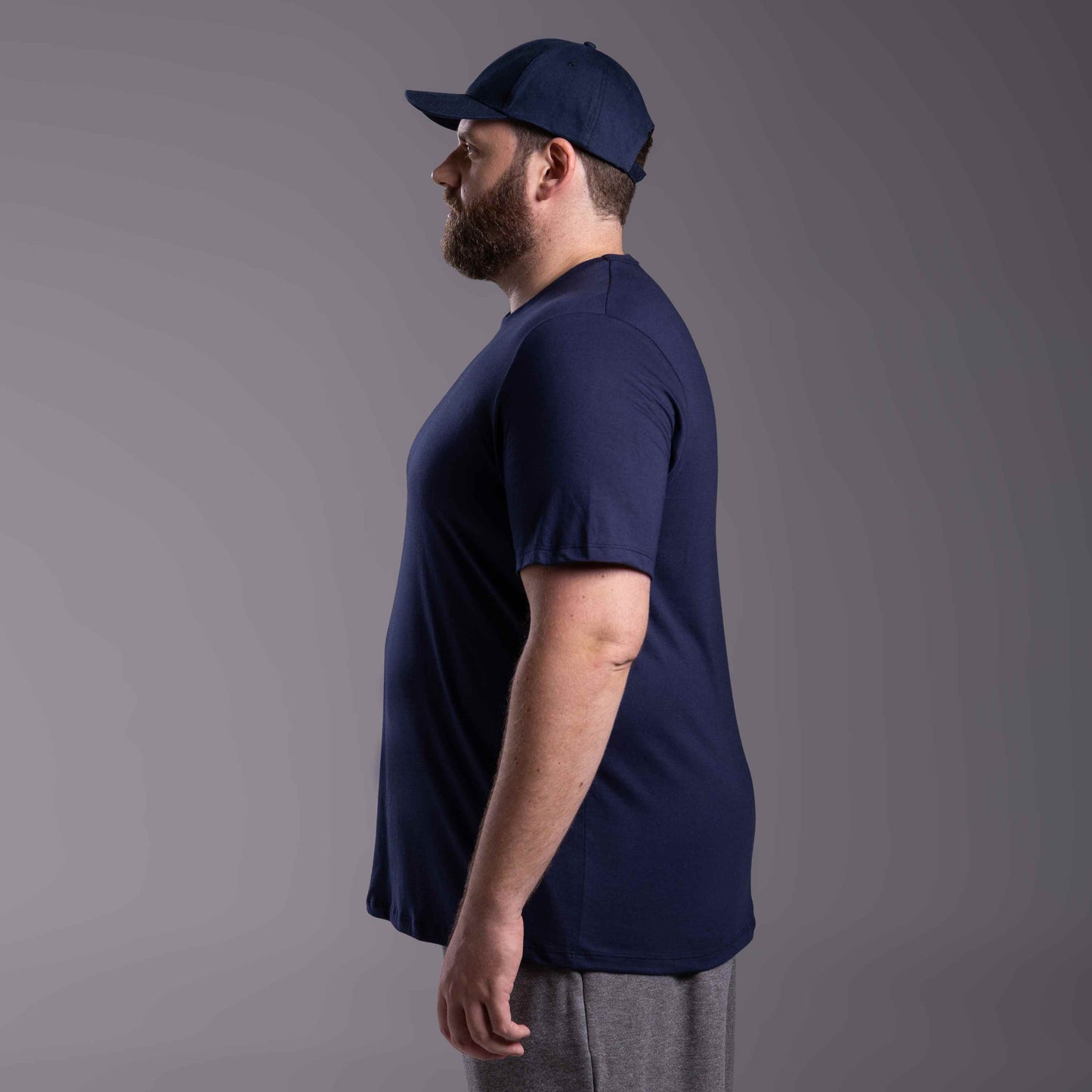 Tech T-shirt Impermeável Plus Masculina - Azul Marinho