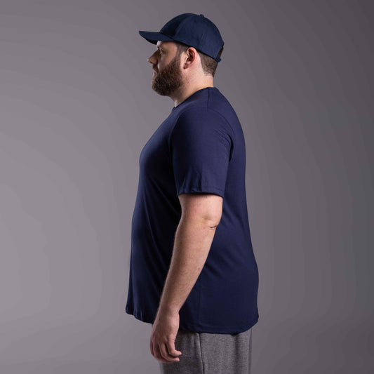 Tech T-shirt Impermeável Plus Masculina - Azul Marinho