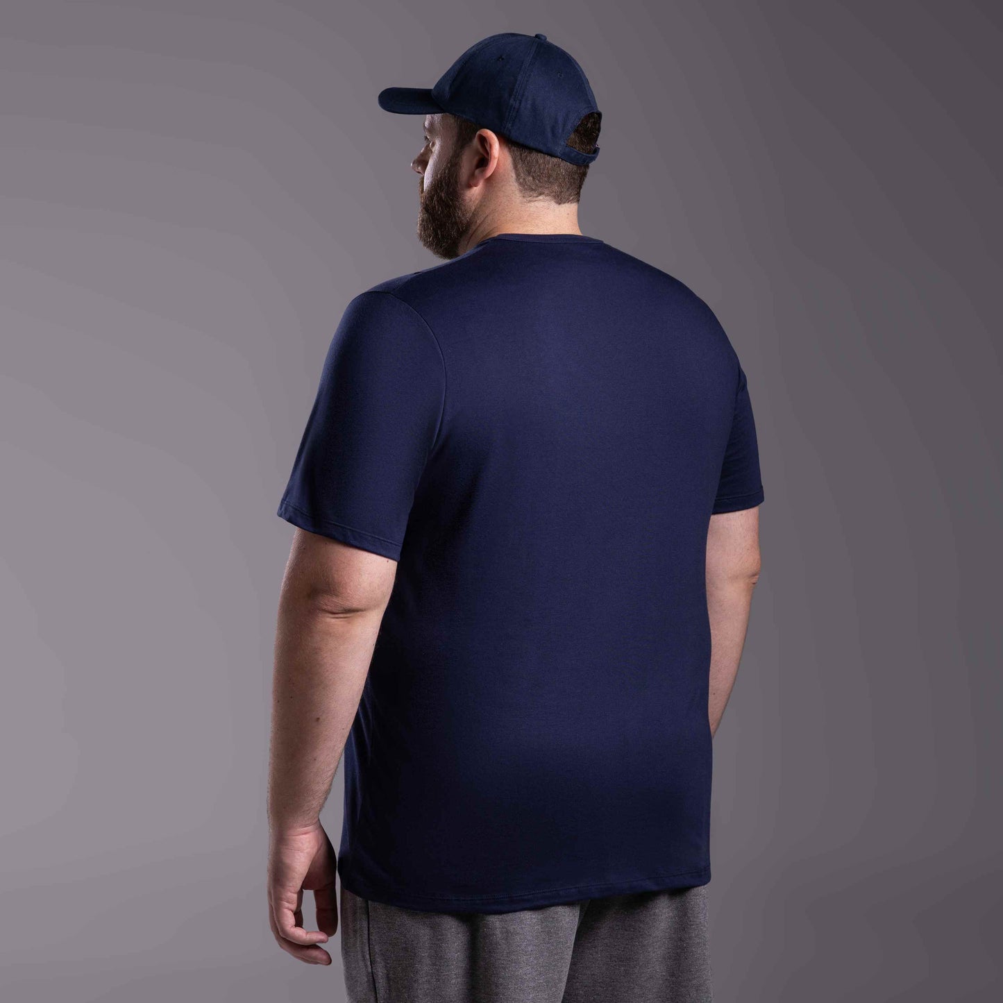 Tech T-shirt Impermeável Plus Masculina - Azul Marinho