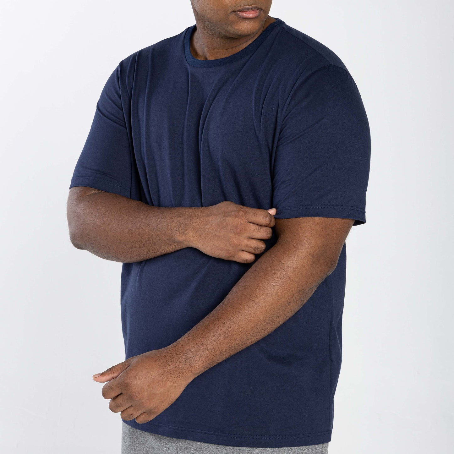 Tech T-shirt Impermeável Plus Masculina - Azul Marinho