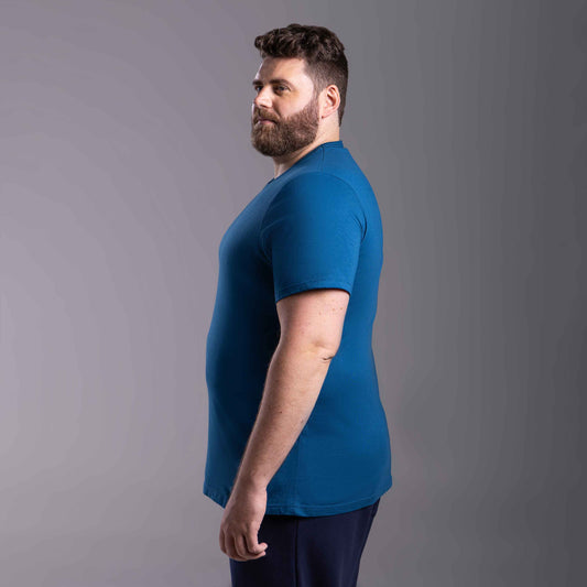 Tech T-shirt NoLiquid Plus Masculina - Azul Mediterrâneo