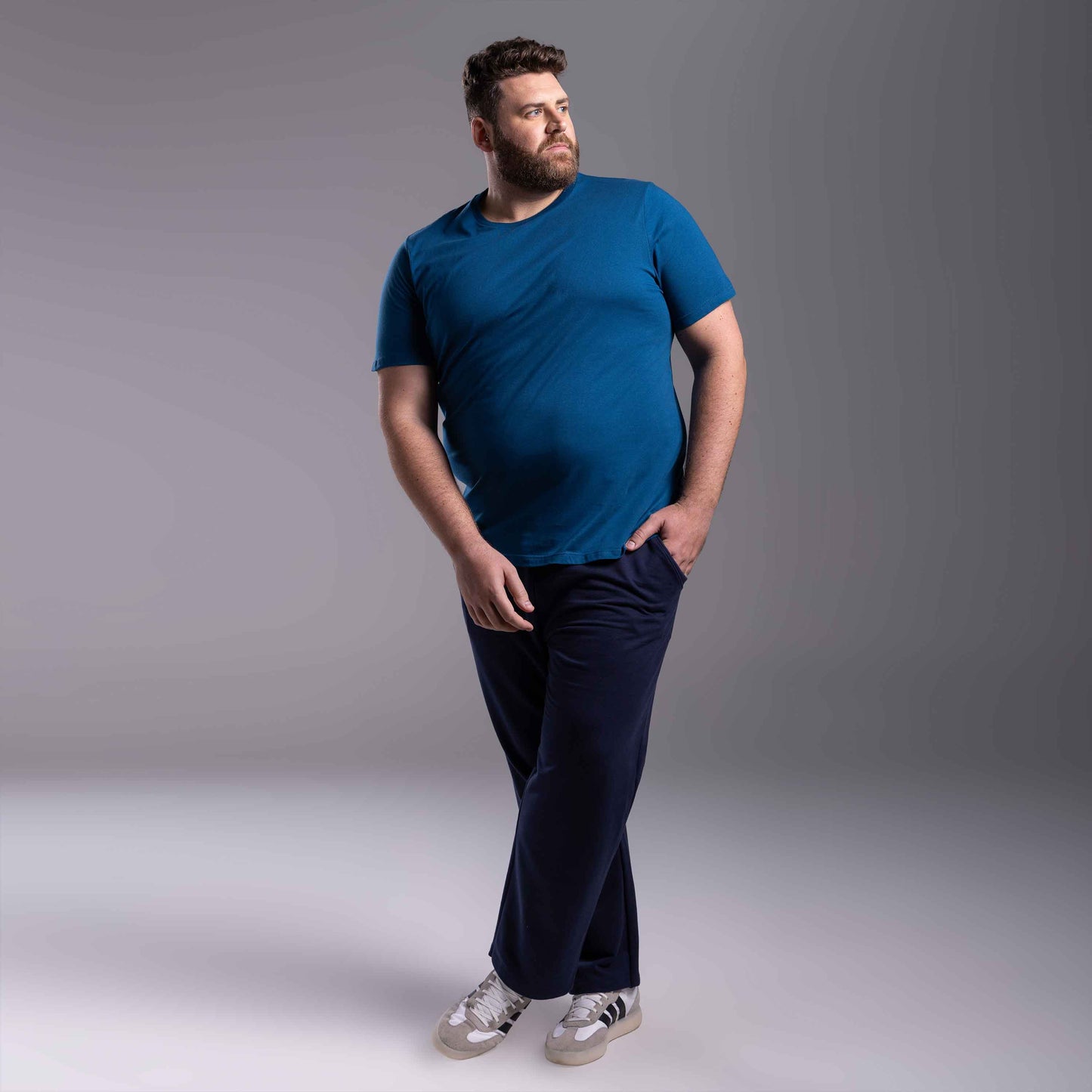 Tech T-shirt NoLiquid Plus Masculina - Azul Mediterrâneo