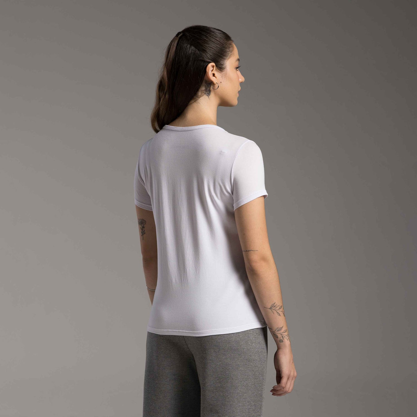 Tech T-Shirt Modal Feminina - Branco