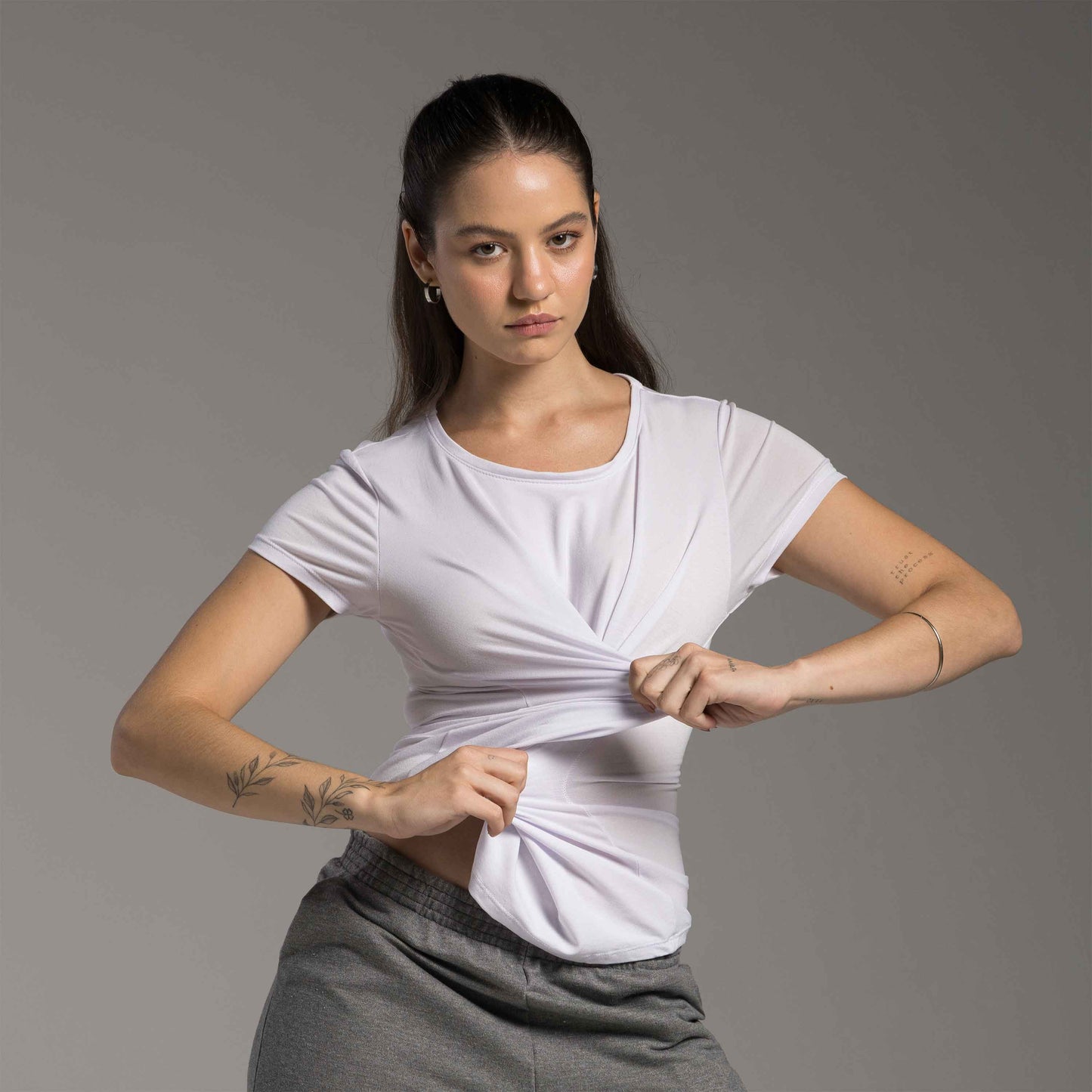 Tech T-Shirt Modal Feminina - Branco