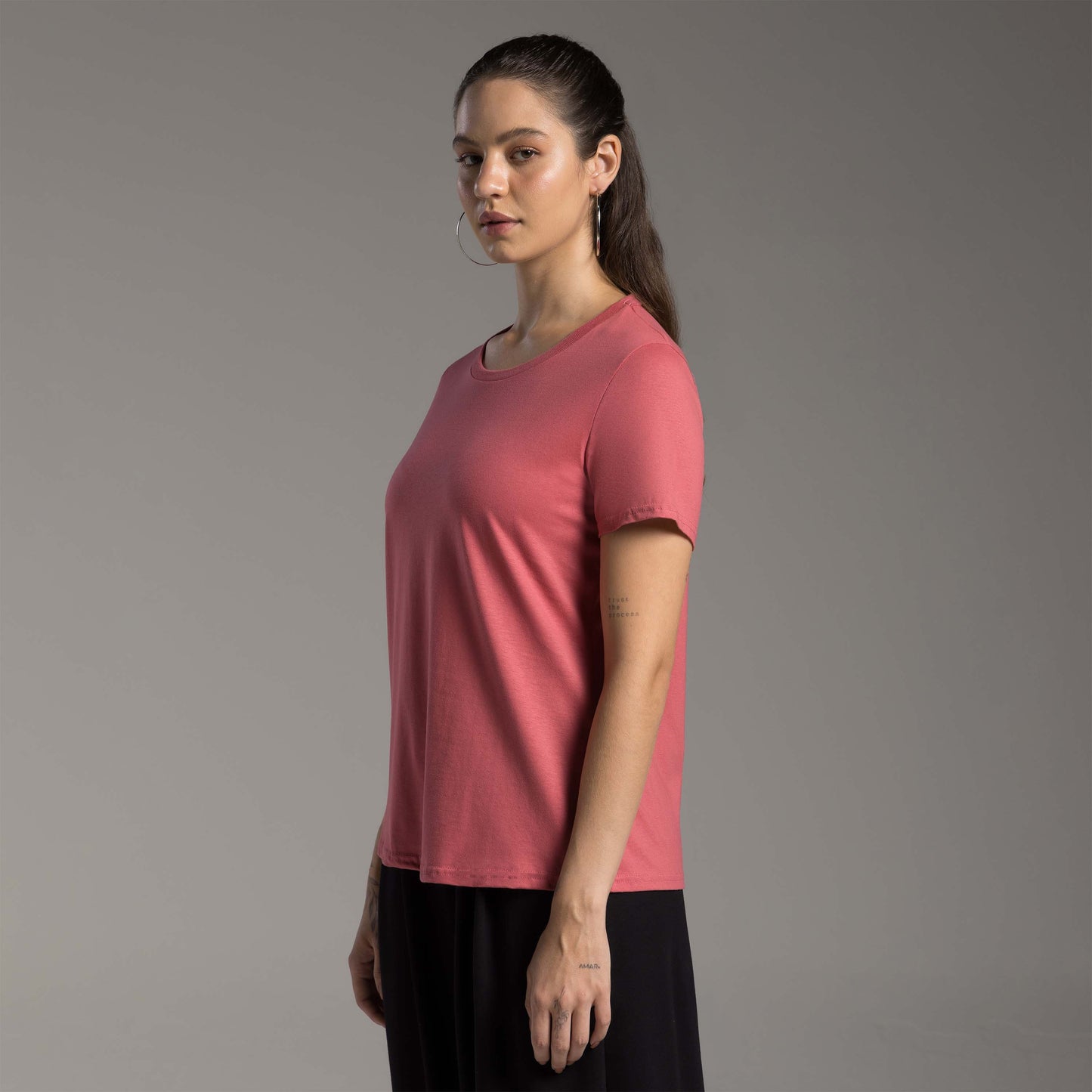 Tech T-Shirt Anti Odor Feminina - Rosa Blush
