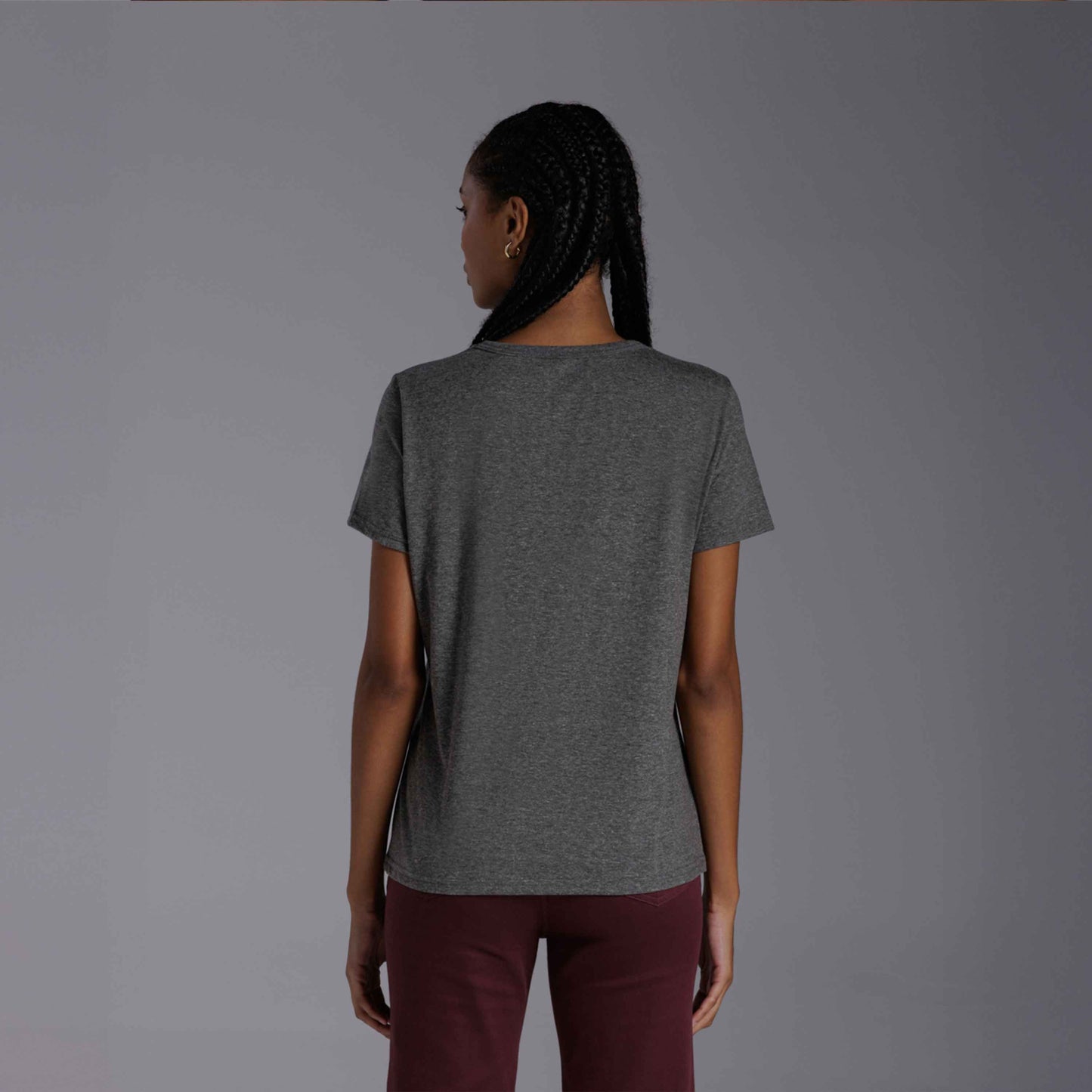 Tech T-Shirt NoLiquid Feminina - Mescla Escuro
