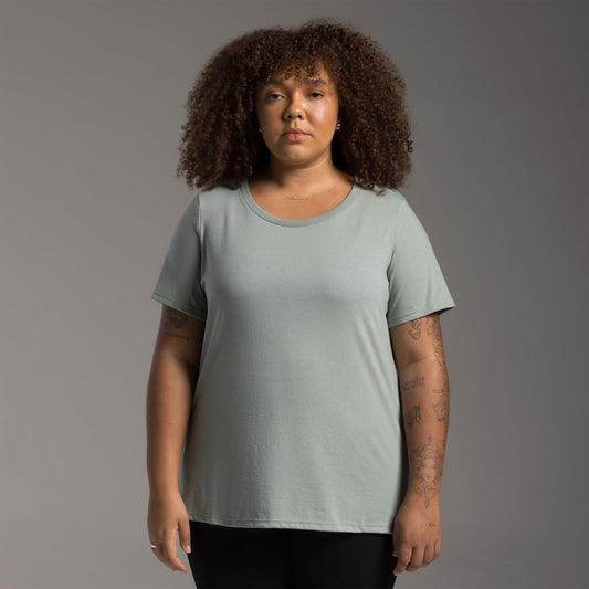 Tech T-Shirt Air Plus Feminina - Verde Chá