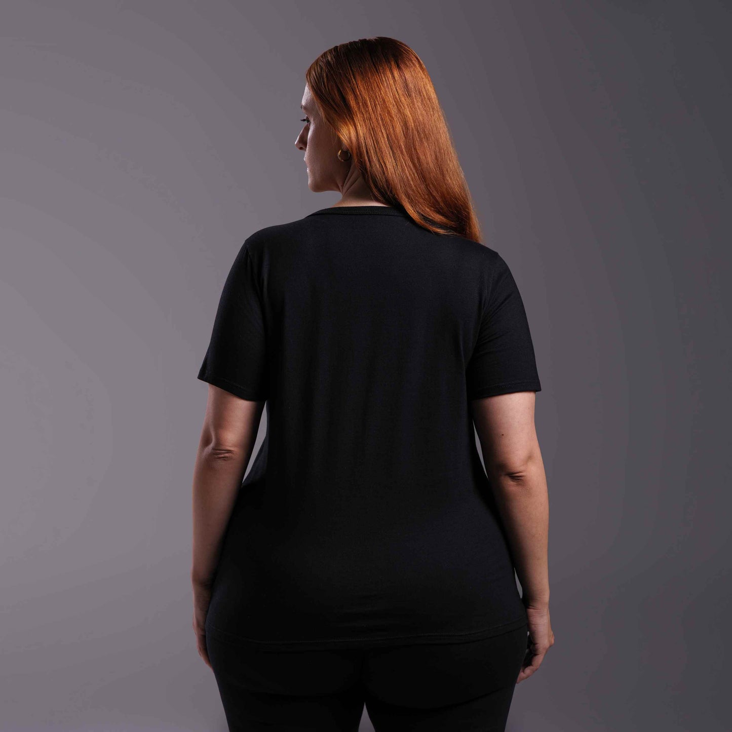Tech T-shirt Impermeável Plus Feminina - Preto