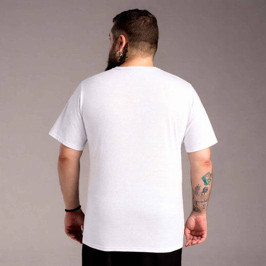 Tech T-Shirt Anti Odor Gola V Plus Masculina - Branco