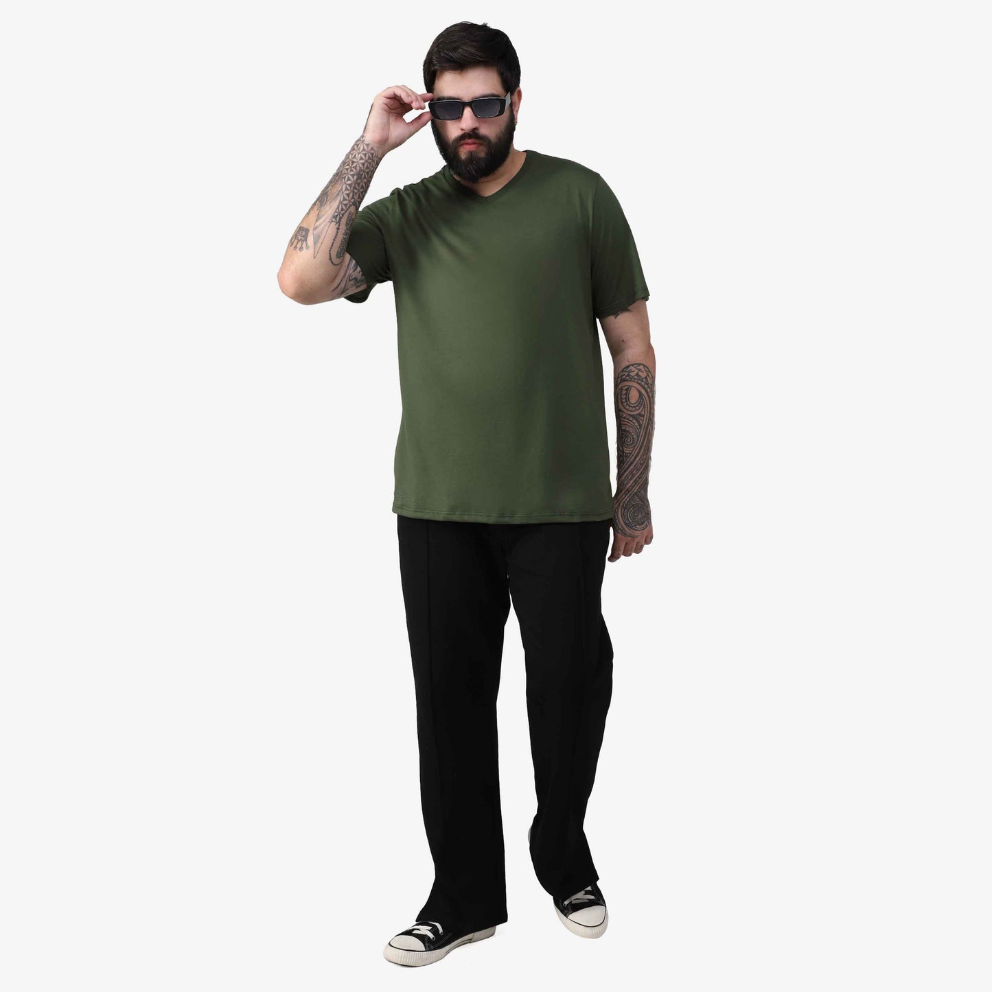 Tech T-Shirt Anti Odor Gola V Plus Masculina - Verde Selva