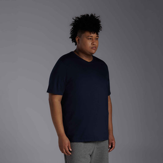 Tech T-Shirt Anti Odor Gola V Plus Masculina - Azul Marinho