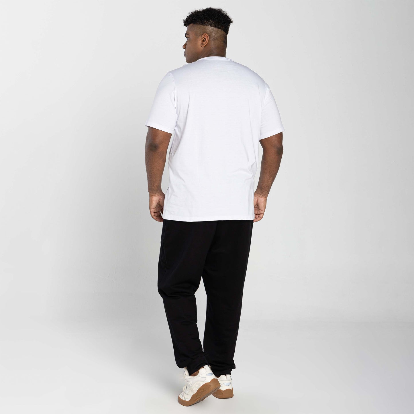 Tech T-Shirt Impermeável Gola V Plus Masculina - Branco