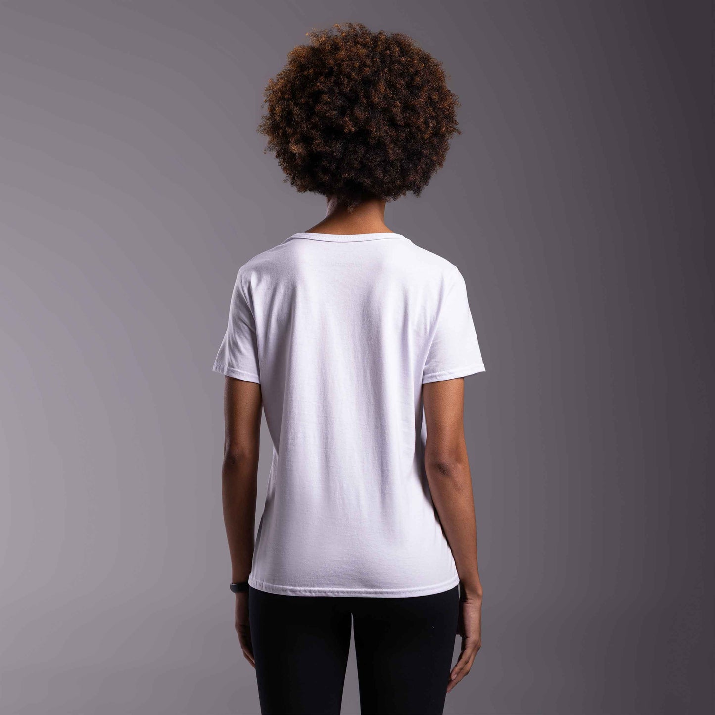 Tech T-Shirt NoLiquid Gola V Feminina - Branco