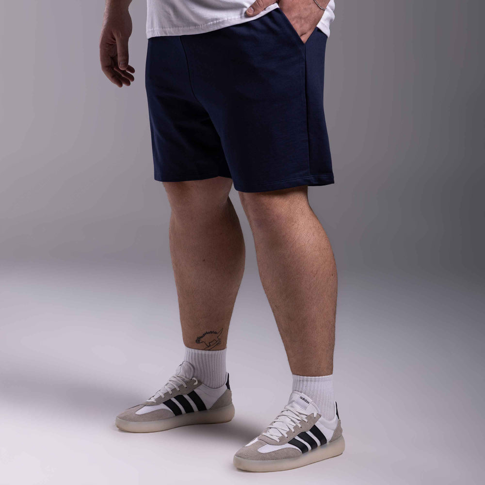 Bermuda Moletom Tech NoLiquid Plus Masculina - Azul Marinho