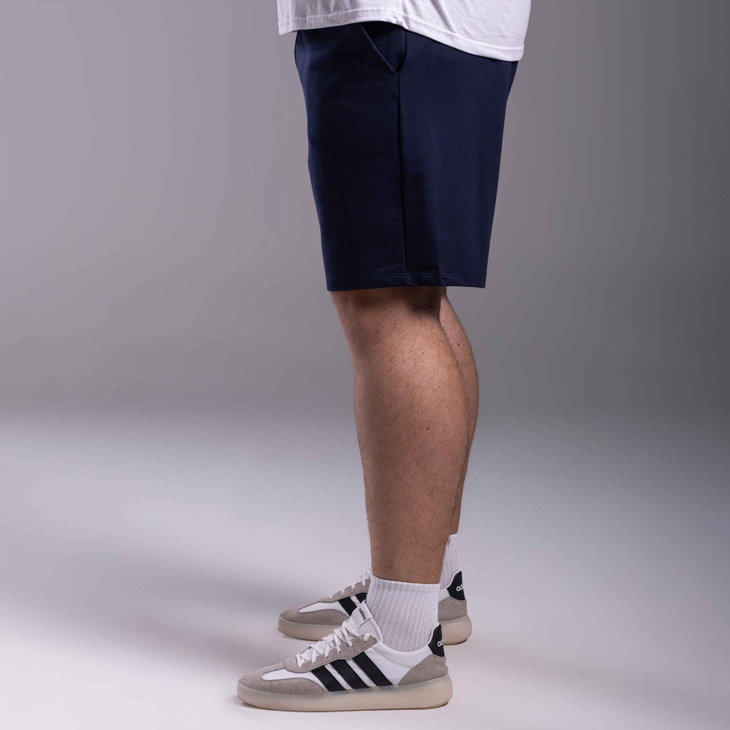 Bermuda Moletom Tech NoLiquid Plus Masculina - Azul Marinho