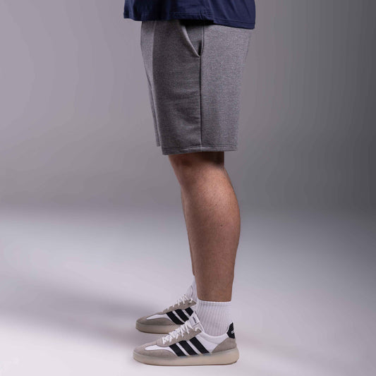 Bermuda Moletom Tech NoLiquid Plus Masculina - Mescla Escuro