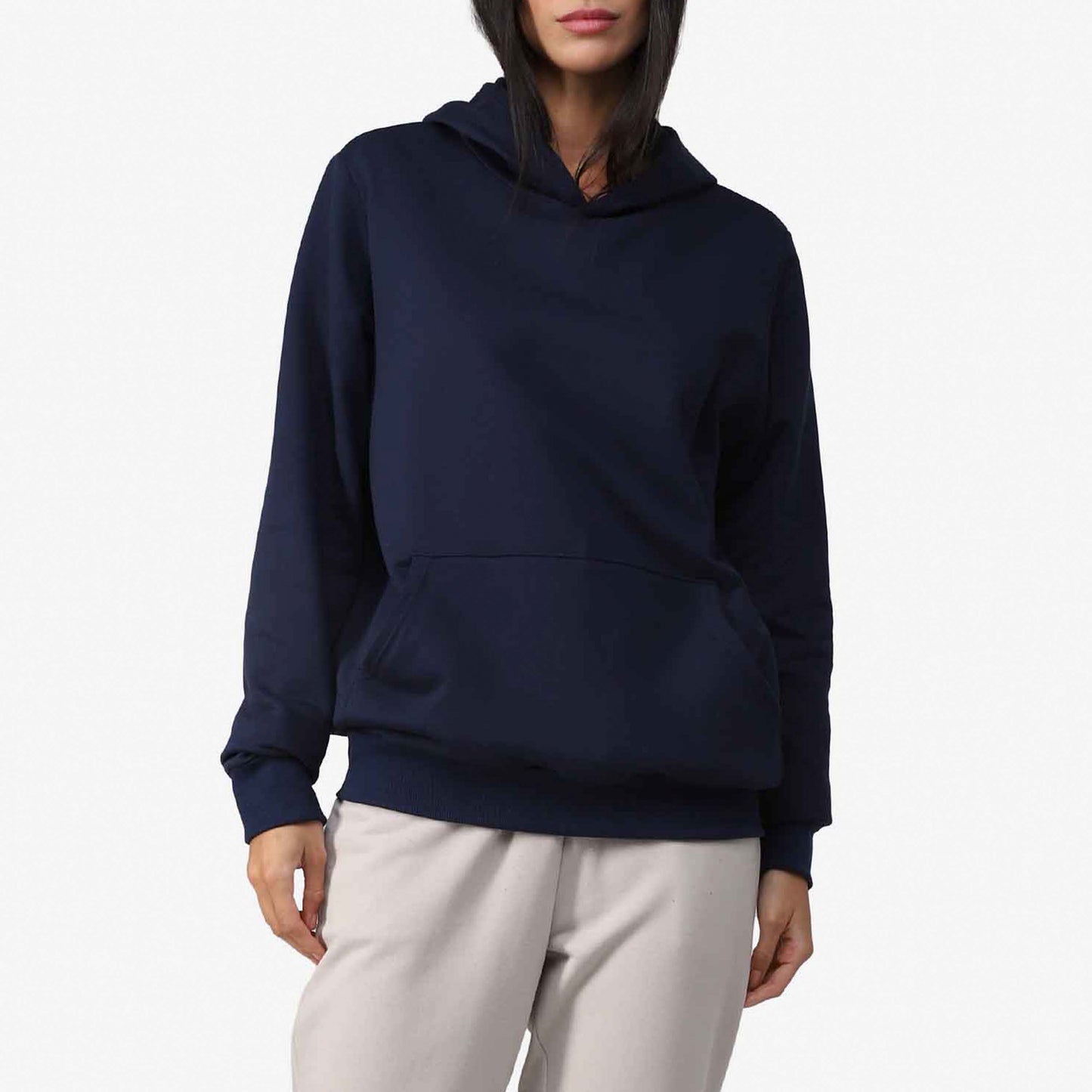 Blusão Tech Impermeável Moletom Flanelado Capuz - Azul Marinho
