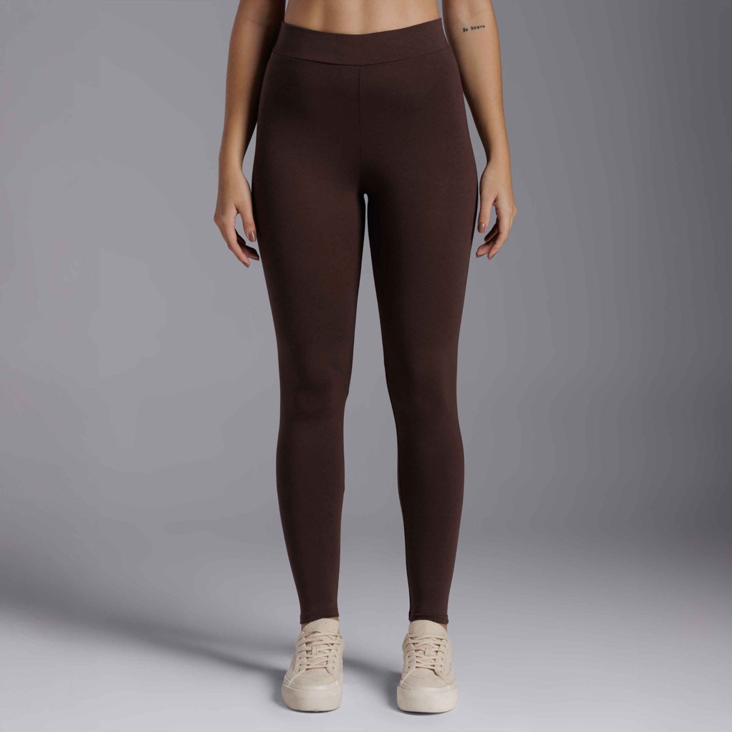 Calça Legging Anti Odor - Marrom