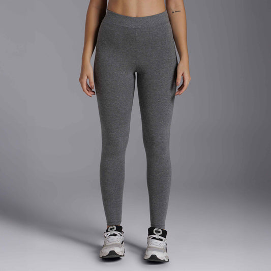 Calça Legging Anti Odor - Mescla Escuro