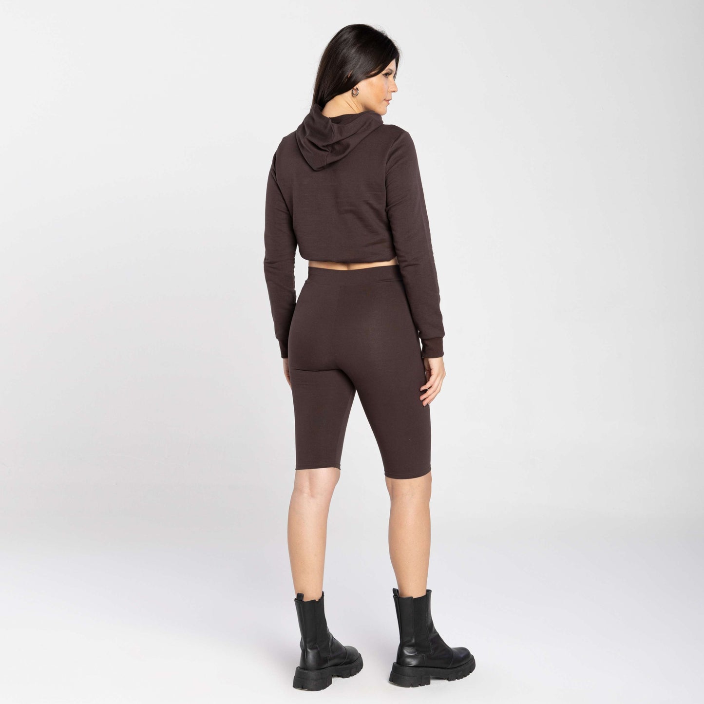 Bermuda Ciclista Anti Odor - Marrom