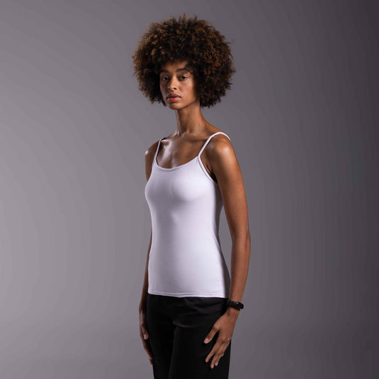 Regata Tech Comfort Anti Odor Feminina - Branco