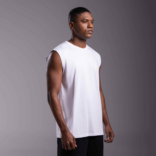 Regata Tech Air Alongada Masculina - Branco