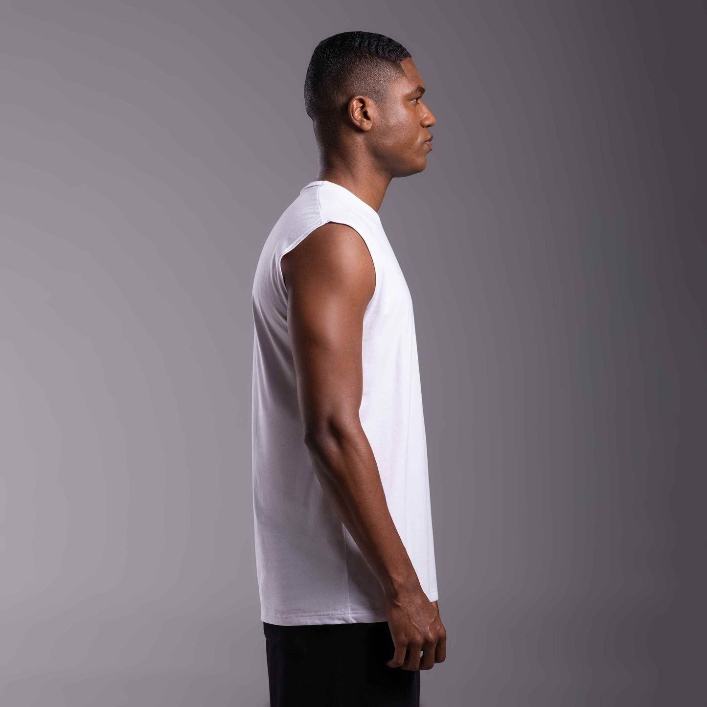 Regata Tech Air Alongada Masculina - Branco