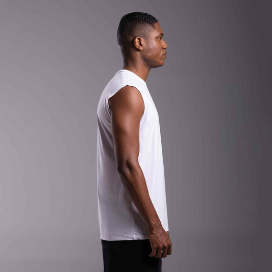 Regata Tech Air Alongada Masculina - Branco