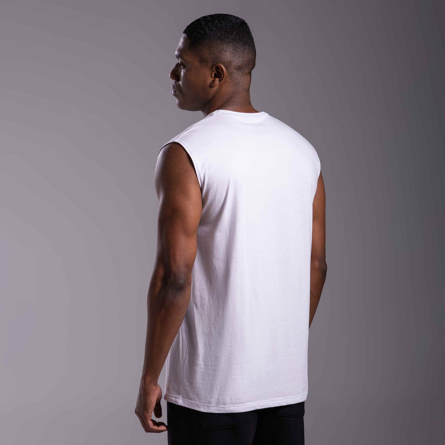 Regata Tech Air Alongada Masculina - Branco