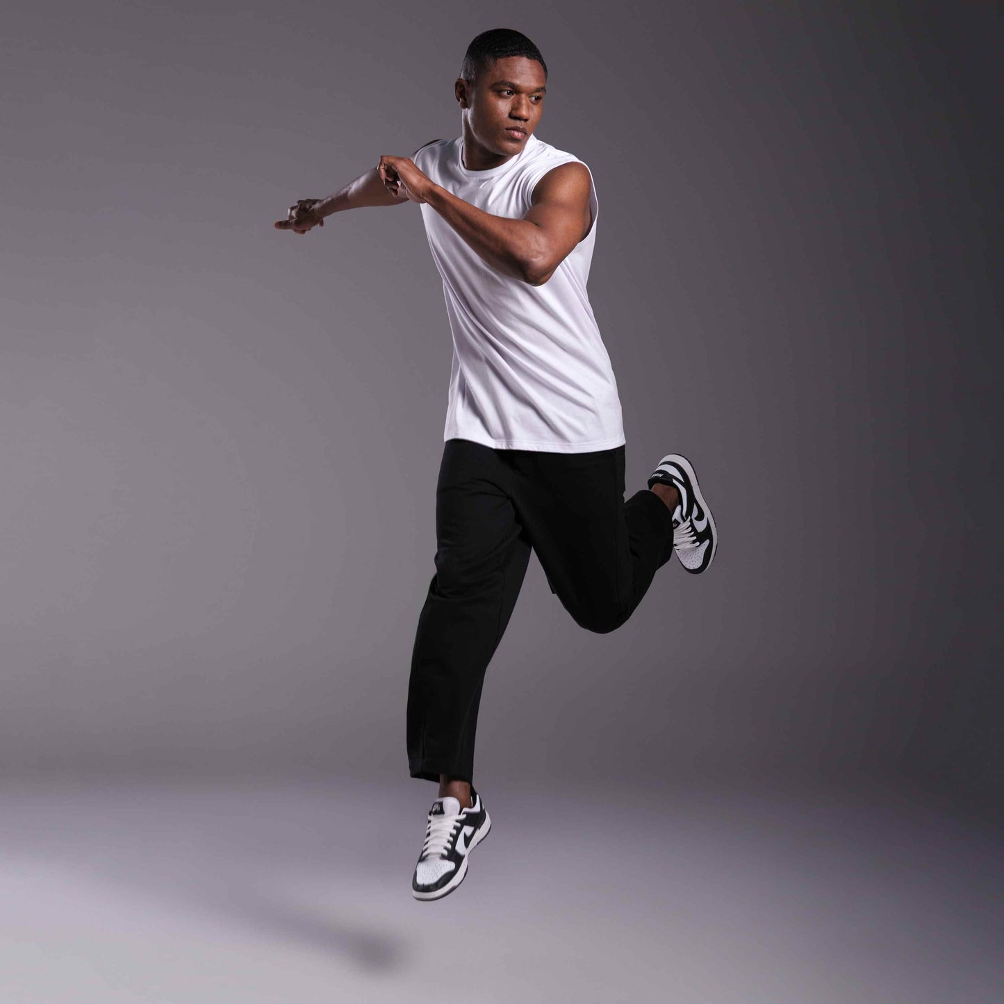 Regata Tech Air Alongada Masculina - Branco