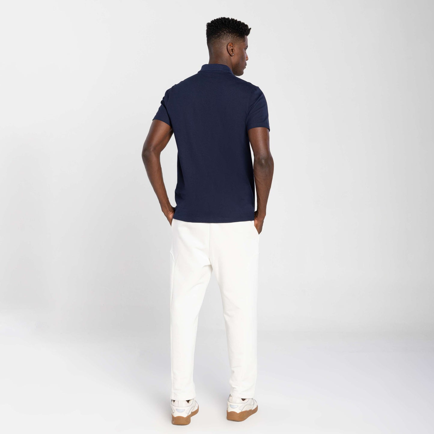 Camisa Polo Tech Anti Odor Piquet Masculina - Azul Marinho