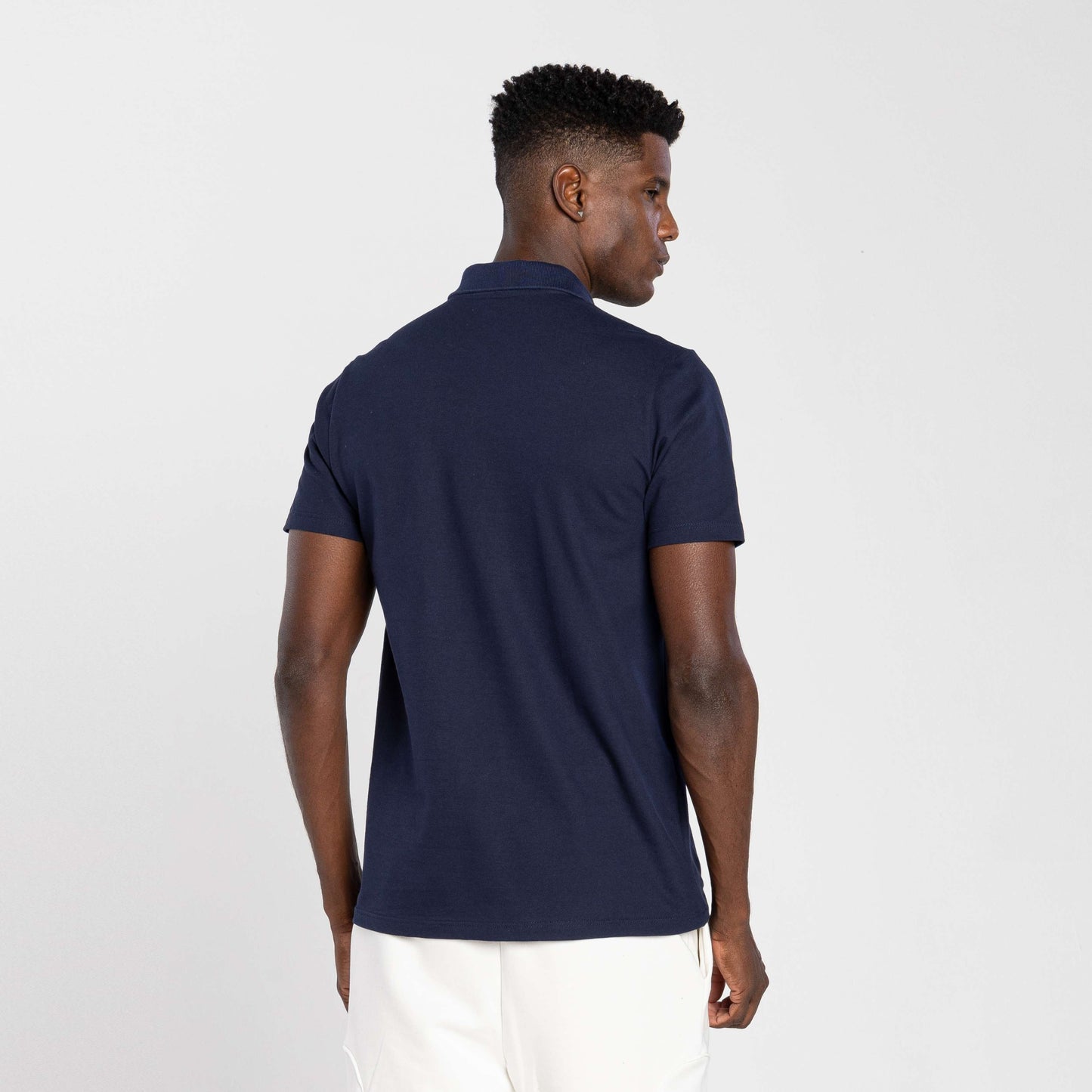 Camisa Polo Tech Anti Odor Piquet Masculina - Azul Marinho