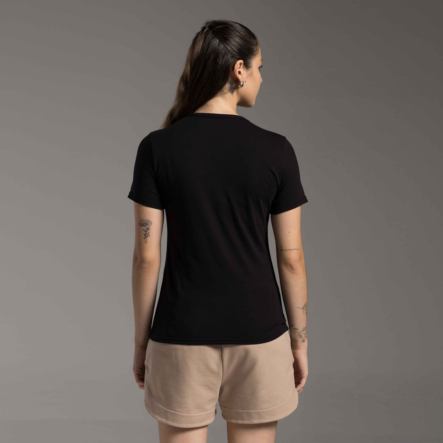 Tech T-Shirt Anti Odor Slim Feminina - Preto
