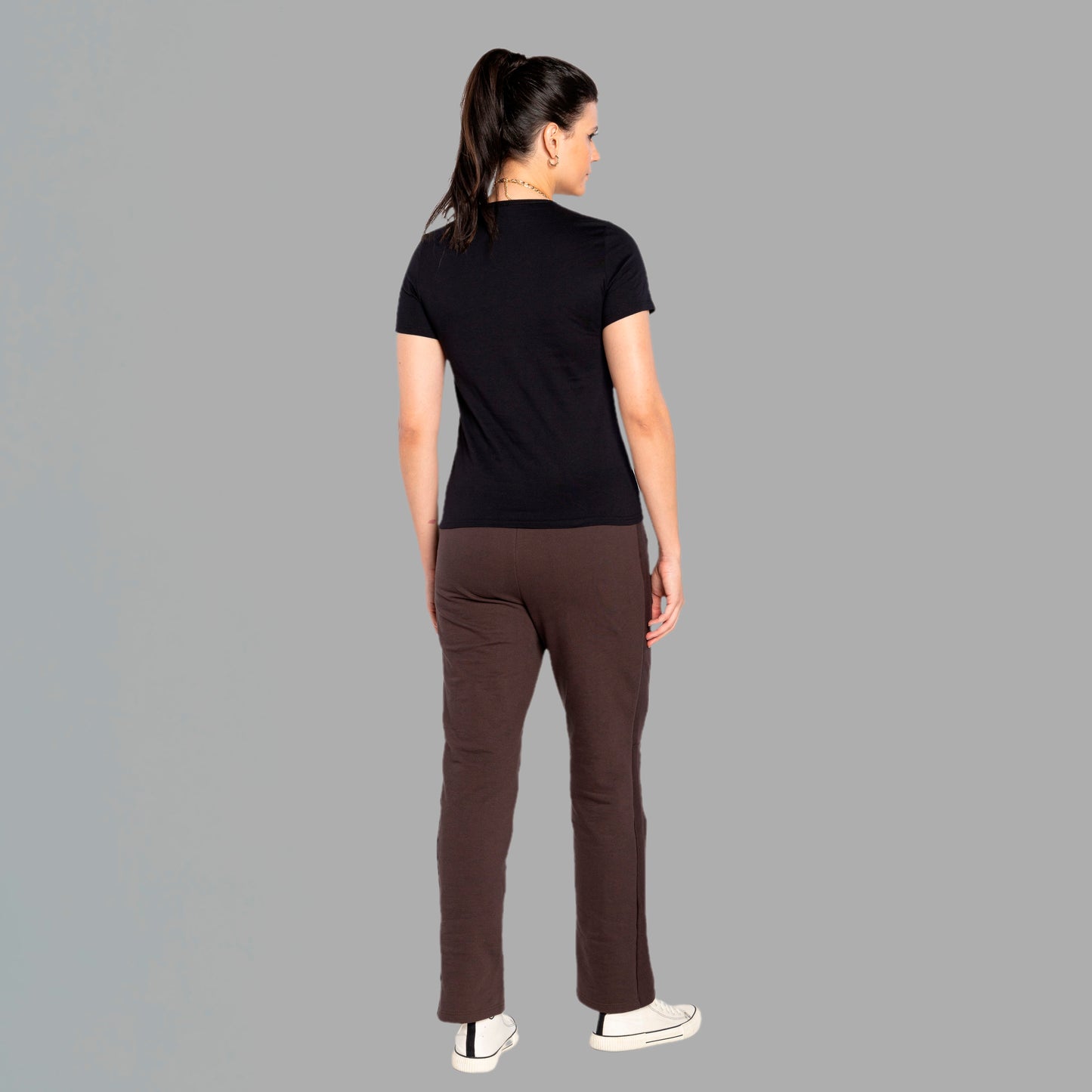 Tech T-Shirt Anti Odor Slim Gola V Feminina - Preto