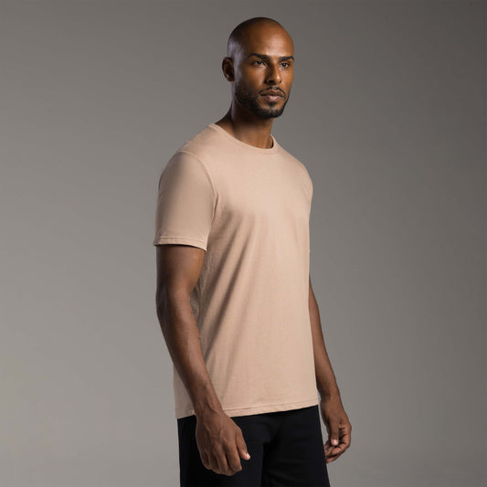 Tech T-Shirt Anti Odor - Bege Amêndoa