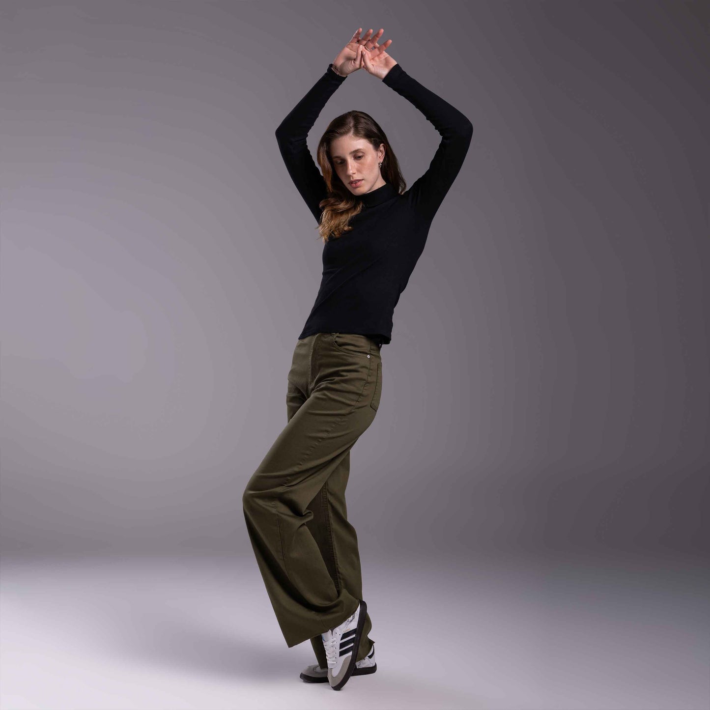 Blusa Ribana Anti Odor Gola Rolê - Preto