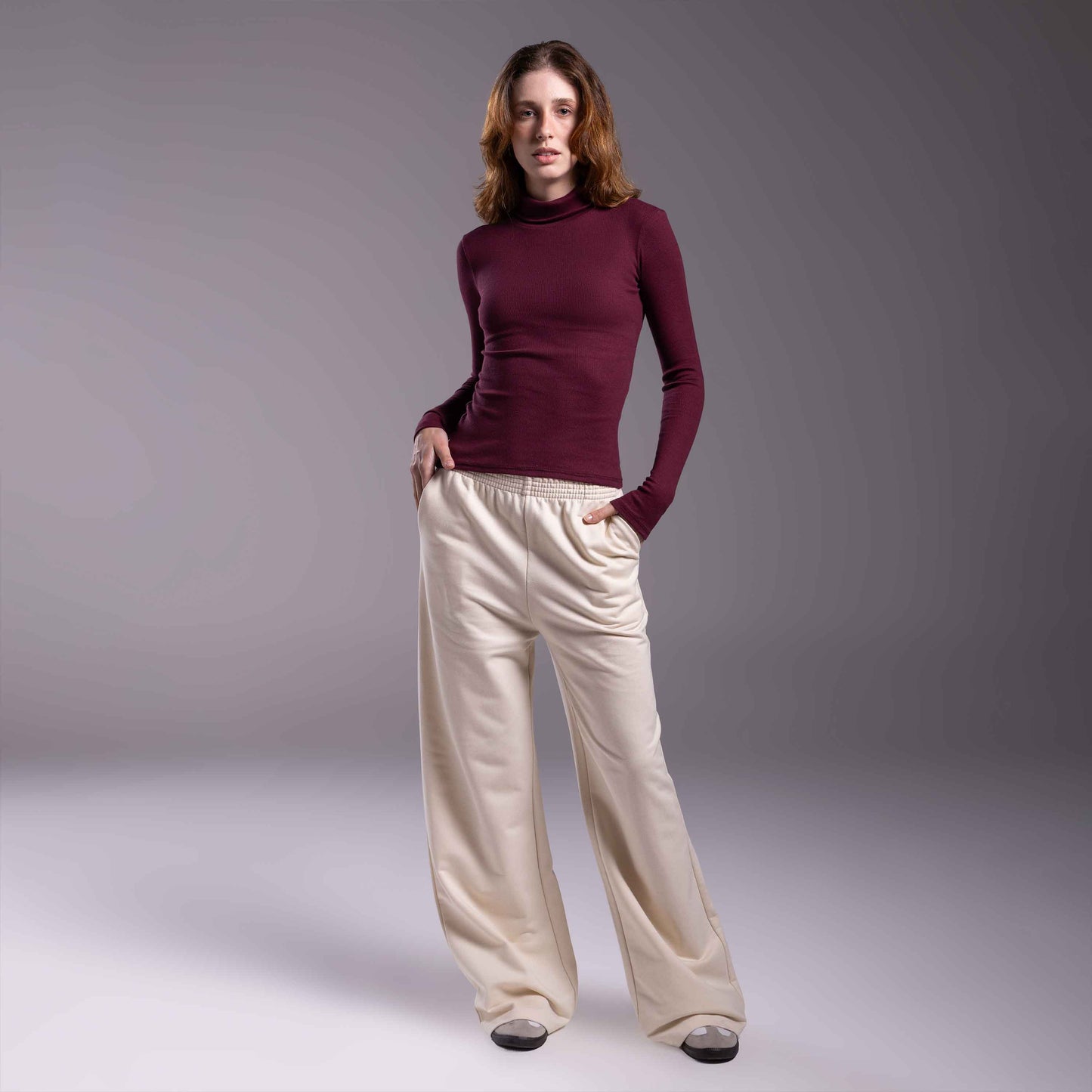 Blusa Ribana Anti Odor Gola Rolê - Roxo Amoreira