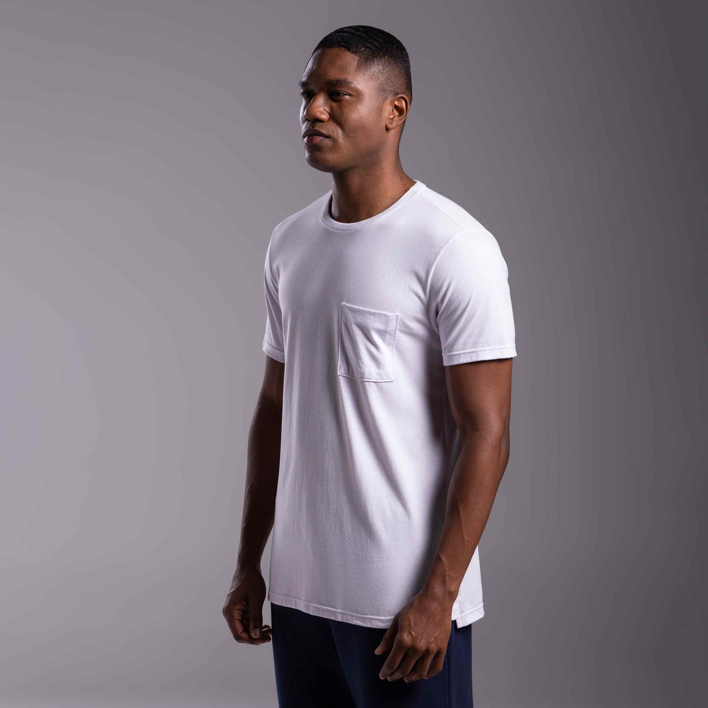 Tech T-Shirt Air Bolso Masculina - Branco
