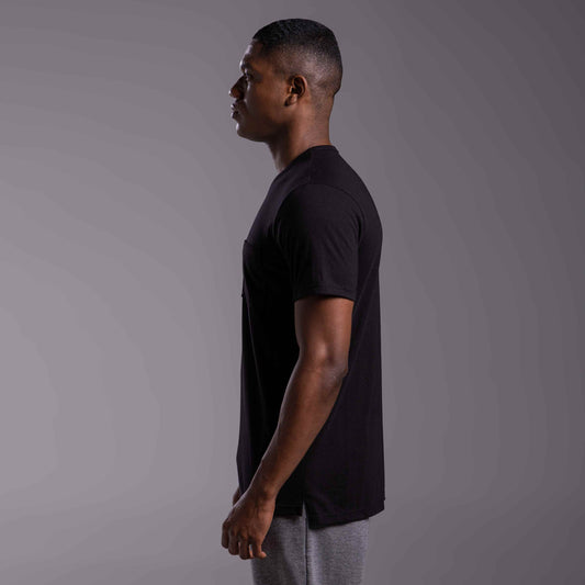 Tech T-Shirt Air Bolso Masculina - Preto