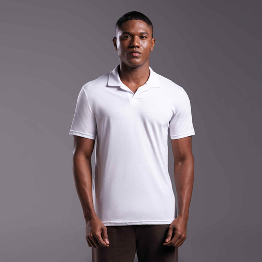 Camisa Polo Tech Air Masculina - Branco