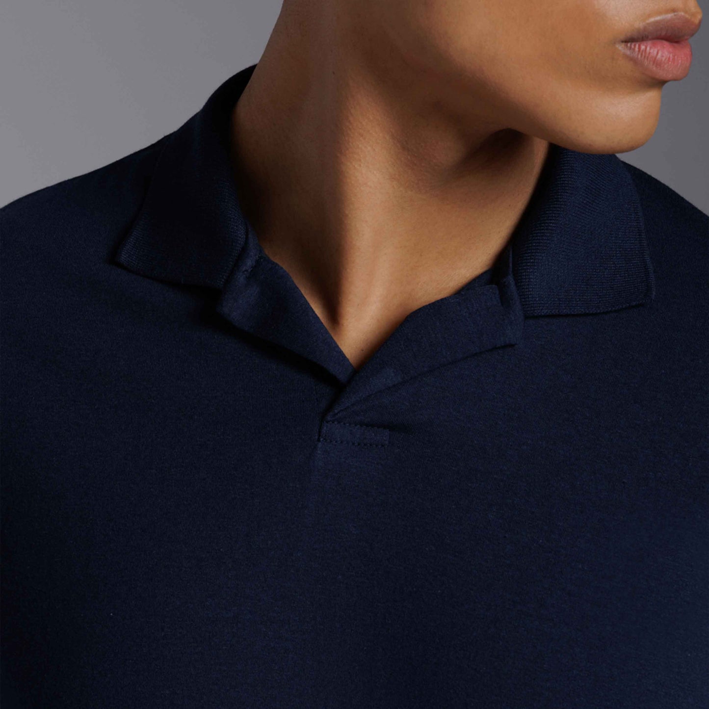 Camisa Polo Tech Air Masculina - Azul Marinho
